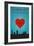 I Love You Baton Rouge, Louisiana-Lantern Press-Framed Art Print