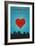 I Love You Bellevue, Washington-Lantern Press-Framed Art Print