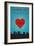 I Love You Bellevue, Washington-Lantern Press-Framed Art Print