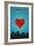 I Love You Billings, Montana-Lantern Press-Framed Art Print