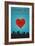 I Love You Billings, Montana-Lantern Press-Framed Art Print