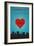 I Love You Billings, Montana-Lantern Press-Framed Art Print