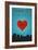 I Love You Boise, Idaho-Lantern Press-Framed Art Print