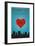 I Love You Boulder, Colorado-Lantern Press-Framed Art Print