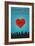 I Love You Columbus, Ohio-Lantern Press-Framed Art Print