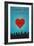 I Love You Columbus, Ohio-Lantern Press-Framed Art Print