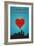 I Love You Corpus Christi, Texas-Lantern Press-Framed Art Print