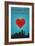 I Love You Corpus Christi, Texas-Lantern Press-Framed Art Print