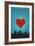 I Love You Dayton, Ohio-Lantern Press-Framed Art Print