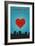 I Love You Dayton, Ohio-Lantern Press-Framed Art Print