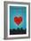 I Love You El Paso, Texas-Lantern Press-Framed Art Print