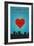 I Love You Fort Collins, Colorado-Lantern Press-Framed Art Print