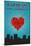 I Love You Fort Lauderdale, Florida-Lantern Press-Mounted Art Print