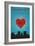 I Love You Huntsville, Alabama-Lantern Press-Framed Art Print