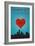 I Love You Milwaukee, Wisconsin-Lantern Press-Framed Art Print