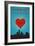 I Love You Milwaukee, Wisconsin-Lantern Press-Framed Art Print