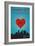 I Love You Minneapolis, Minnesota-Lantern Press-Framed Art Print