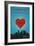 I Love You Minneapolis, Minnesota-Lantern Press-Framed Art Print