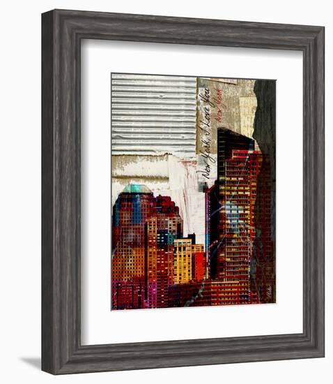 I Love You New York-null-Framed Art Print