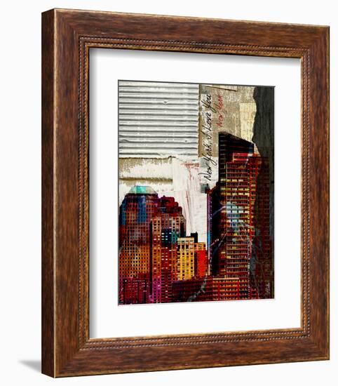 I Love You New York-null-Framed Art Print