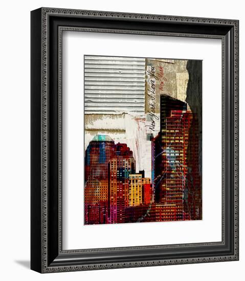 I Love You New York-null-Framed Art Print