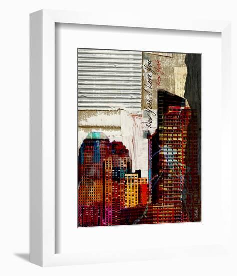 I Love You New York-null-Framed Art Print