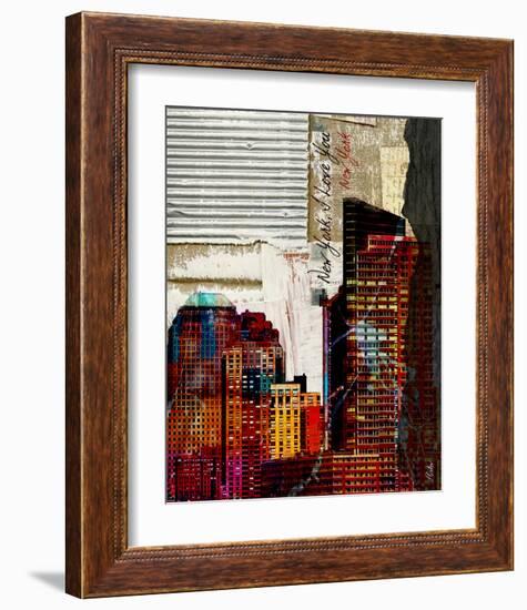 I Love You New York-null-Framed Art Print