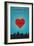 I Love You Orlando, Florida-Lantern Press-Framed Art Print