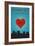 I Love You Pasadena, California-Lantern Press-Framed Art Print