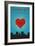 I Love You Pomona, California-Lantern Press-Framed Art Print