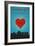 I Love You Richmond, Virginia-Lantern Press-Framed Art Print