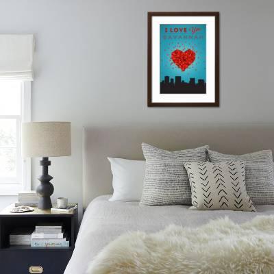 I Love You Savannah Georgia Art Print By Lantern Press Art Com