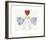 I Love You So, c. 1958 (angel)-Andy Warhol-Framed Giclee Print