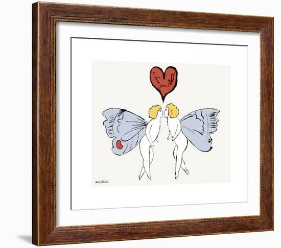 I Love You So, c. 1958 (angel)-Andy Warhol-Framed Giclee Print