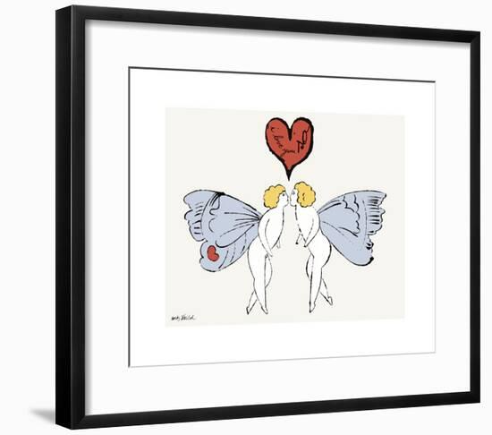 I Love You So, c. 1958 (angel)-Andy Warhol-Framed Giclee Print