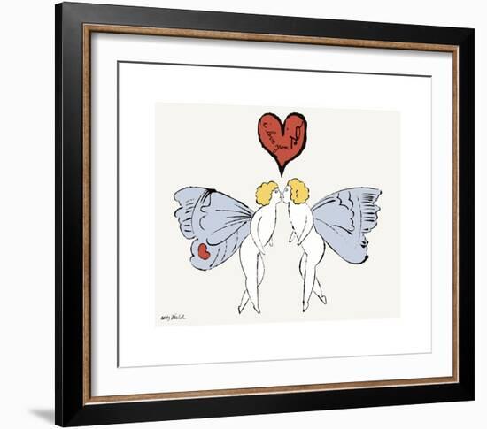 I Love You So, c. 1958 (angel)-Andy Warhol-Framed Giclee Print