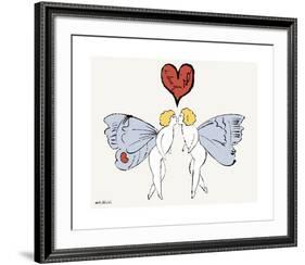 I Love You So, c. 1958 (angel)-Andy Warhol-Framed Giclee Print