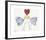 I Love You So, c. 1958 (angel)-Andy Warhol-Framed Giclee Print