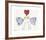 I Love You So, c. 1958 (angel)-Andy Warhol-Framed Giclee Print