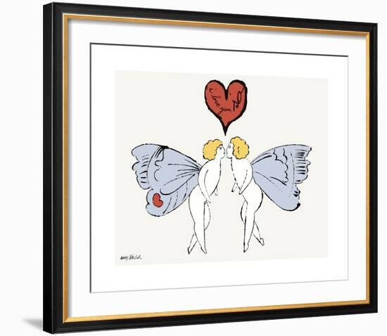 I Love You So, c. 1958 (angel)-Andy Warhol-Framed Giclee Print