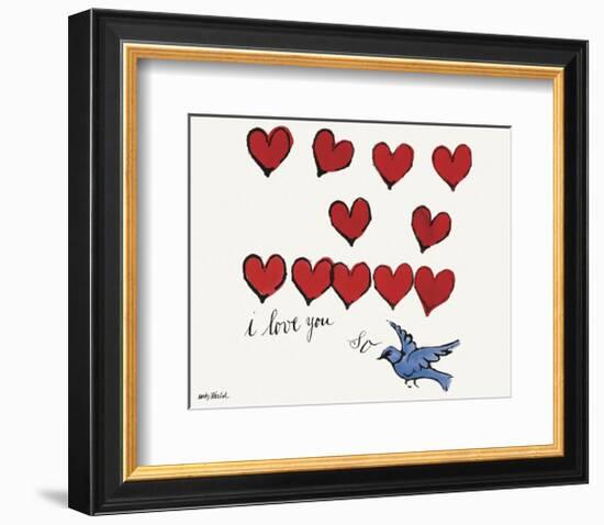 I Love You So, c. 1958-Andy Warhol-Framed Art Print