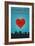 I Love You Springfield, Illinois-Lantern Press-Framed Art Print
