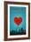 I Love You St. Louis, Missouri-Lantern Press-Framed Art Print