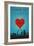 I Love You St. Louis, Missouri-Lantern Press-Framed Art Print