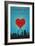 I Love You St. Louis, Missouri-Lantern Press-Framed Art Print