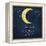 I Love You to the Moon 2-Kimberly Glover-Framed Premier Image Canvas