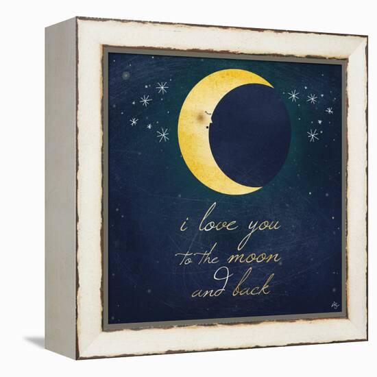 I Love You to the Moon 2-Kimberly Glover-Framed Premier Image Canvas