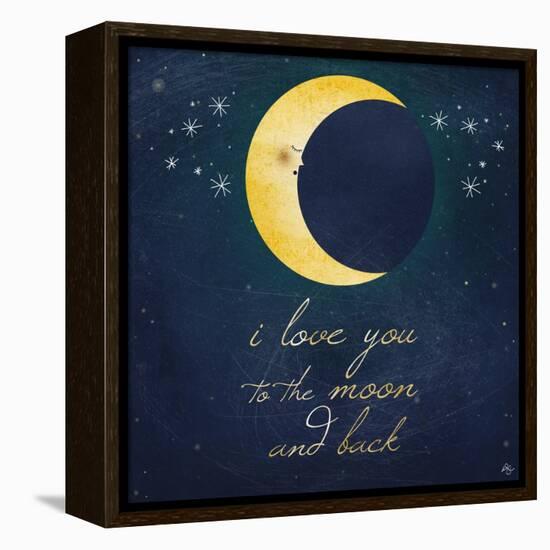 I Love You to the Moon 2-Kimberly Glover-Framed Premier Image Canvas