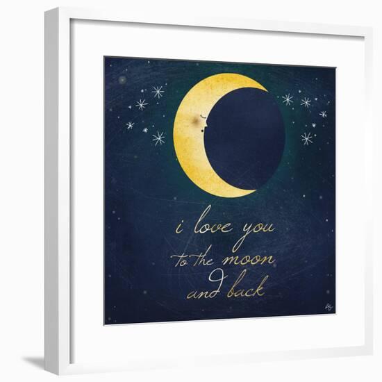 I Love You to the Moon 2-Kimberly Glover-Framed Premium Giclee Print