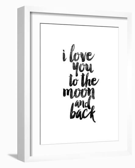 I Love You to the Moon and Back-Brett Wilson-Framed Art Print